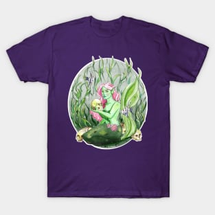 The Mermaid with a collection T-Shirt